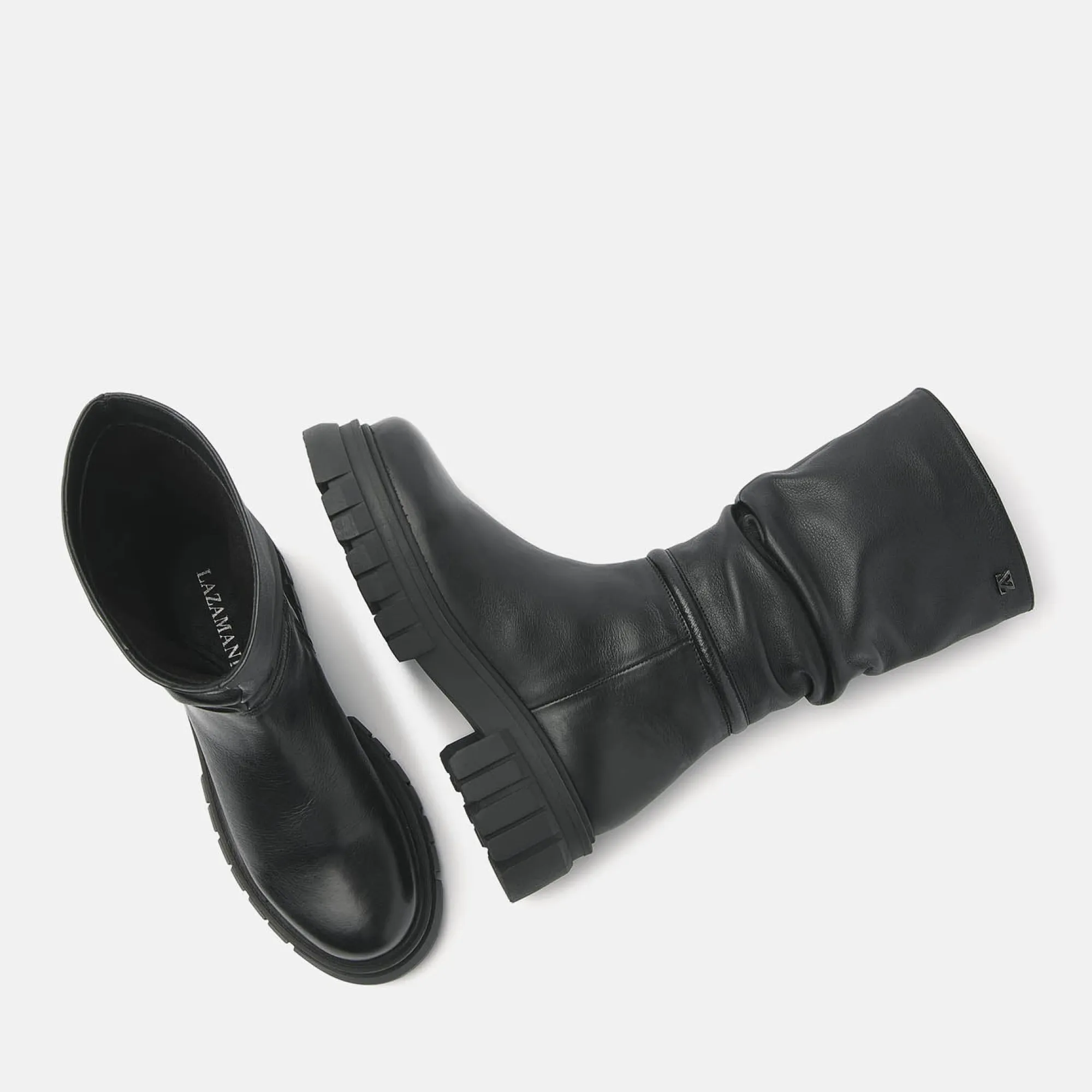 Vrouw Lazamani Biker Boots-Dames Biker Boots 85.619 Black