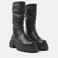 Vrouw Lazamani Boots-Dames Biker Boots 85.619 Black