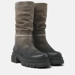 Vrouw Lazamani Boots-Dames Biker Boots 85.619 Fango