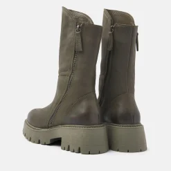 Vrouw Lazamani Biker Boots-Dames Biker Boots 67.056 Green