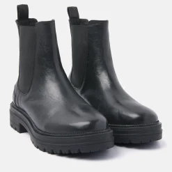 Vrouw Lazamani Chelsea Boots-Dames Chelsea Boots 85.417 Black-Black