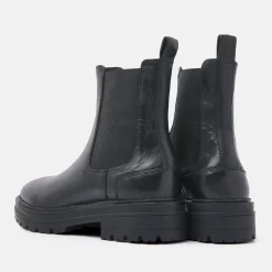 Vrouw Lazamani Chelsea Boots-Dames Chelsea Boots 85.417 Black-Black