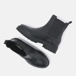 Vrouw Lazamani Chelsea Boots-Dames Chelsea Boots 85.417 Black-Black