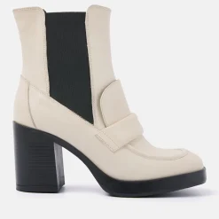 Vrouw Lazamani Chelsea Boots-Dames Chelsea Boots 55.094 Ecru