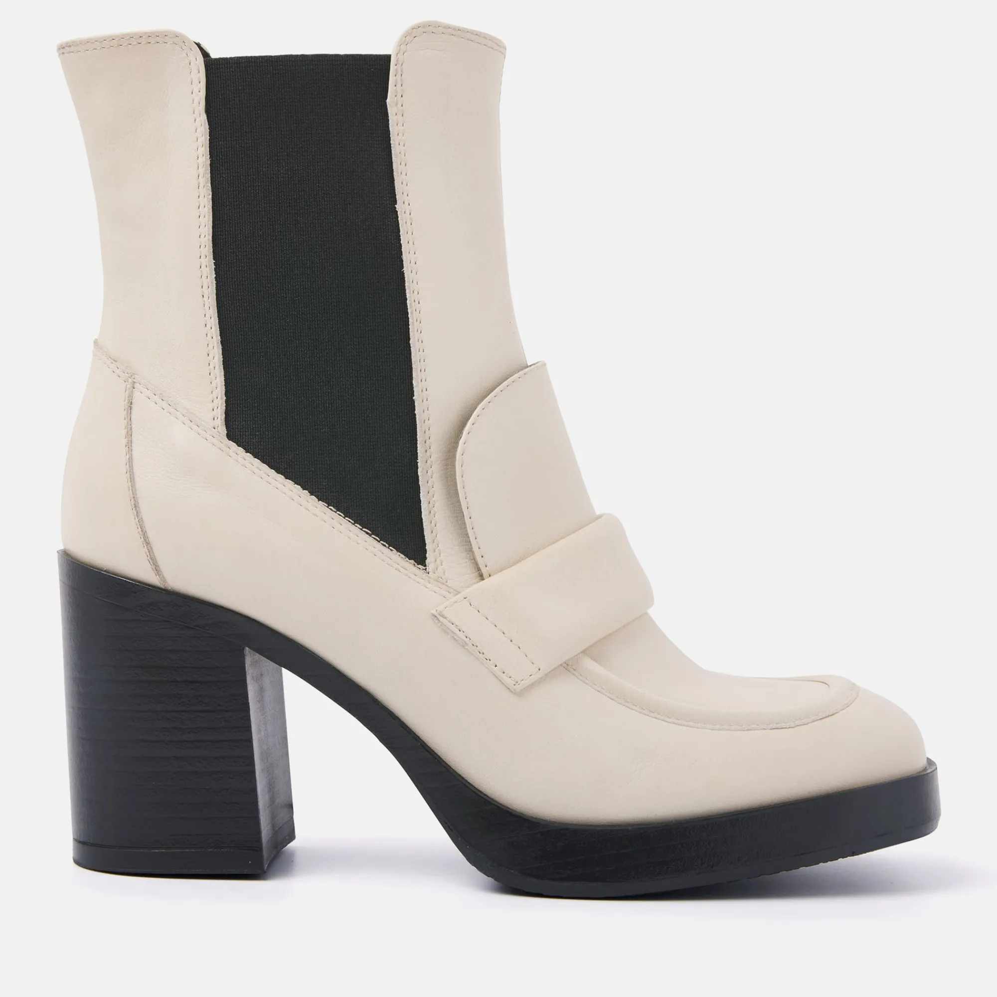 Vrouw Lazamani Chelsea Boots-Dames Chelsea Boots 55.094 Ecru