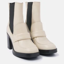 Vrouw Lazamani Chelsea Boots-Dames Chelsea Boots 55.094 Ecru