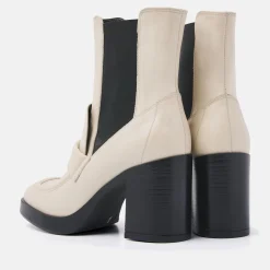 Vrouw Lazamani Chelsea Boots-Dames Chelsea Boots 55.094 Ecru