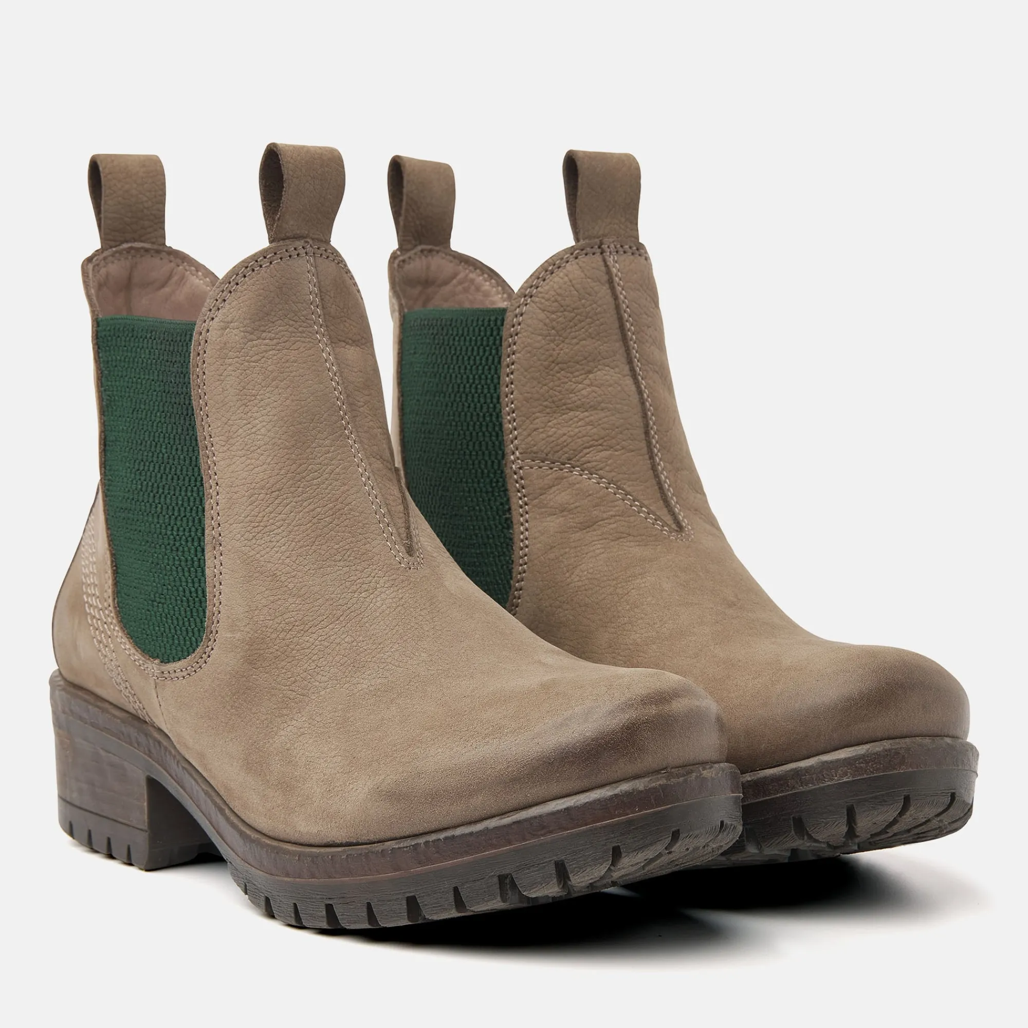 Vrouw Lazamani Chelsea Boots-Dames Chelsea Boots 68.002 Green