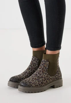 Vrouw Lazamani Chelsea Boots-Dames Chelsea Boots 85.611 Leopard
