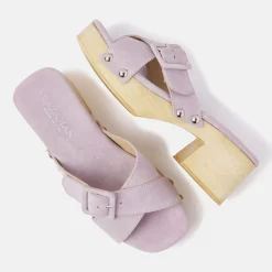 Vrouw Lazamani Clogs-Dames Clogs 31.226 Lilac