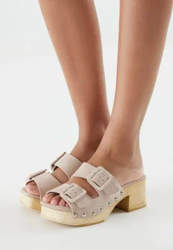 Vrouw Lazamani Clogs-Dames Clogs 31.227 Nude