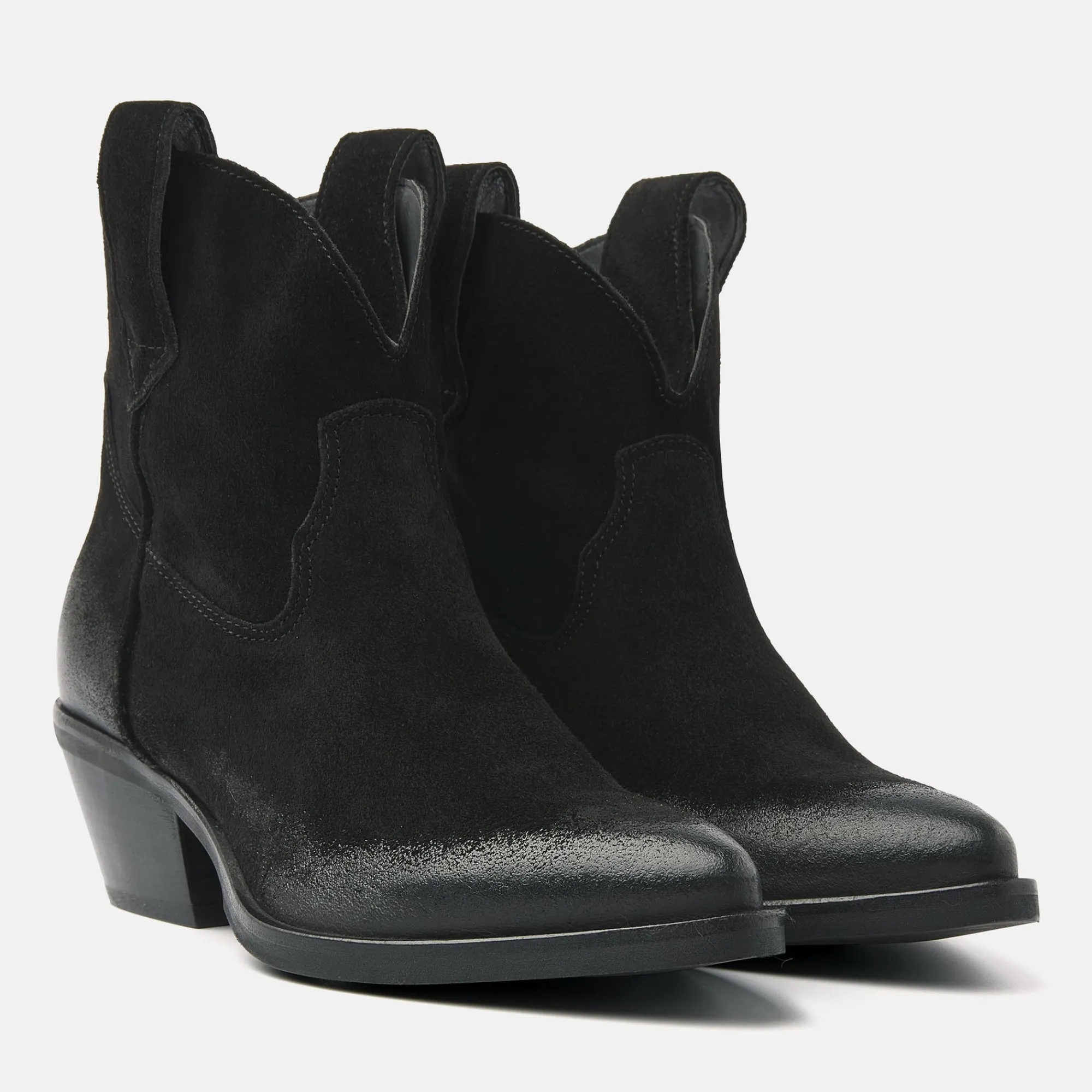Vrouw Lazamani Enkellaarsjes-Dames Enkellaarsjes 55.103 Black