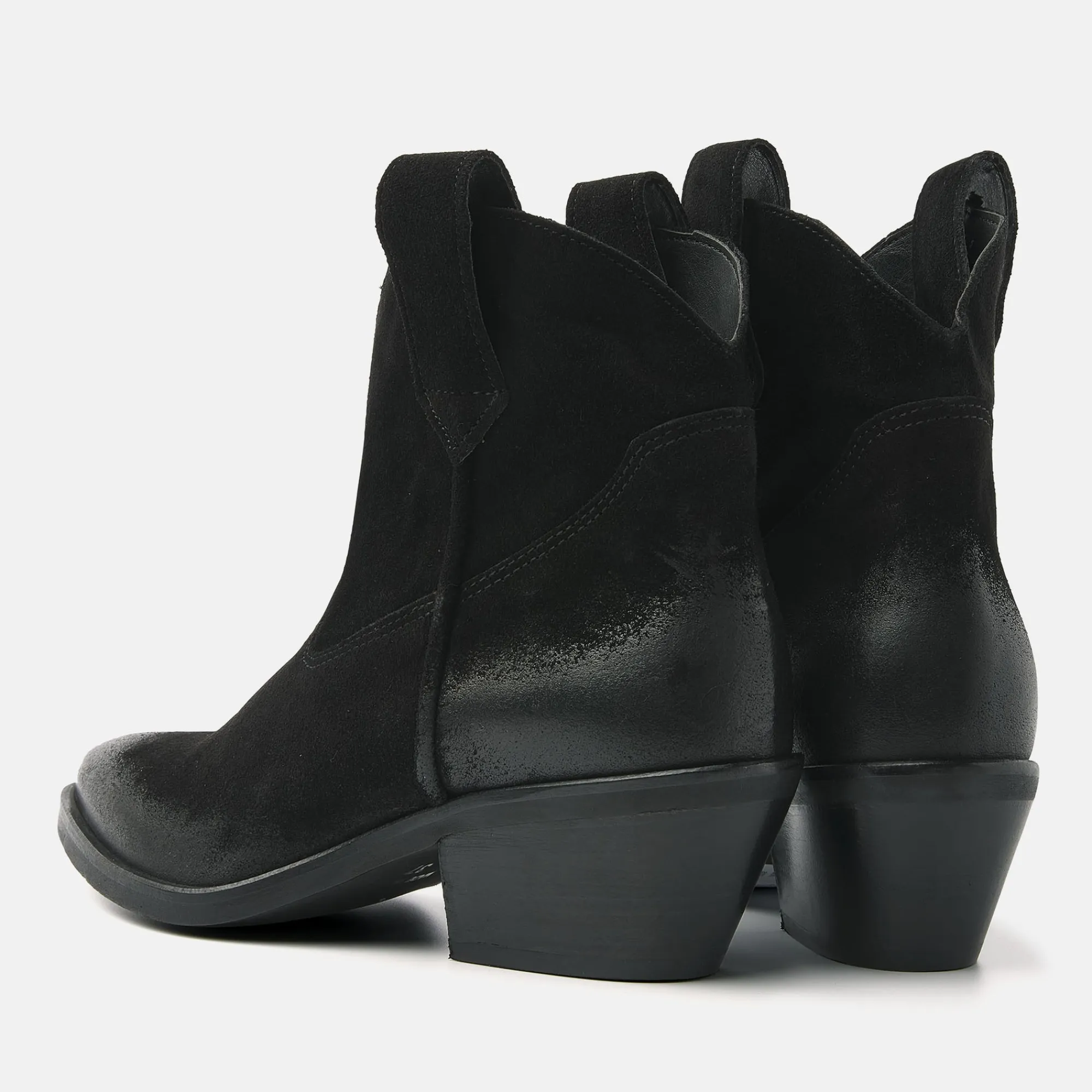 Vrouw Lazamani Enkellaarsjes-Dames Enkellaarsjes 55.103 Black