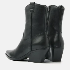 Vrouw Lazamani Enkellaarsjes-Dames Enkellaarsjes 53.596 Black