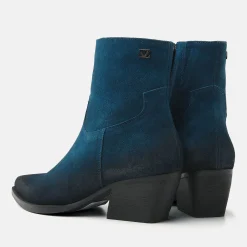 Vrouw Lazamani Enkellaarsjes-Dames Enkellaarsjes 85.632 Blue