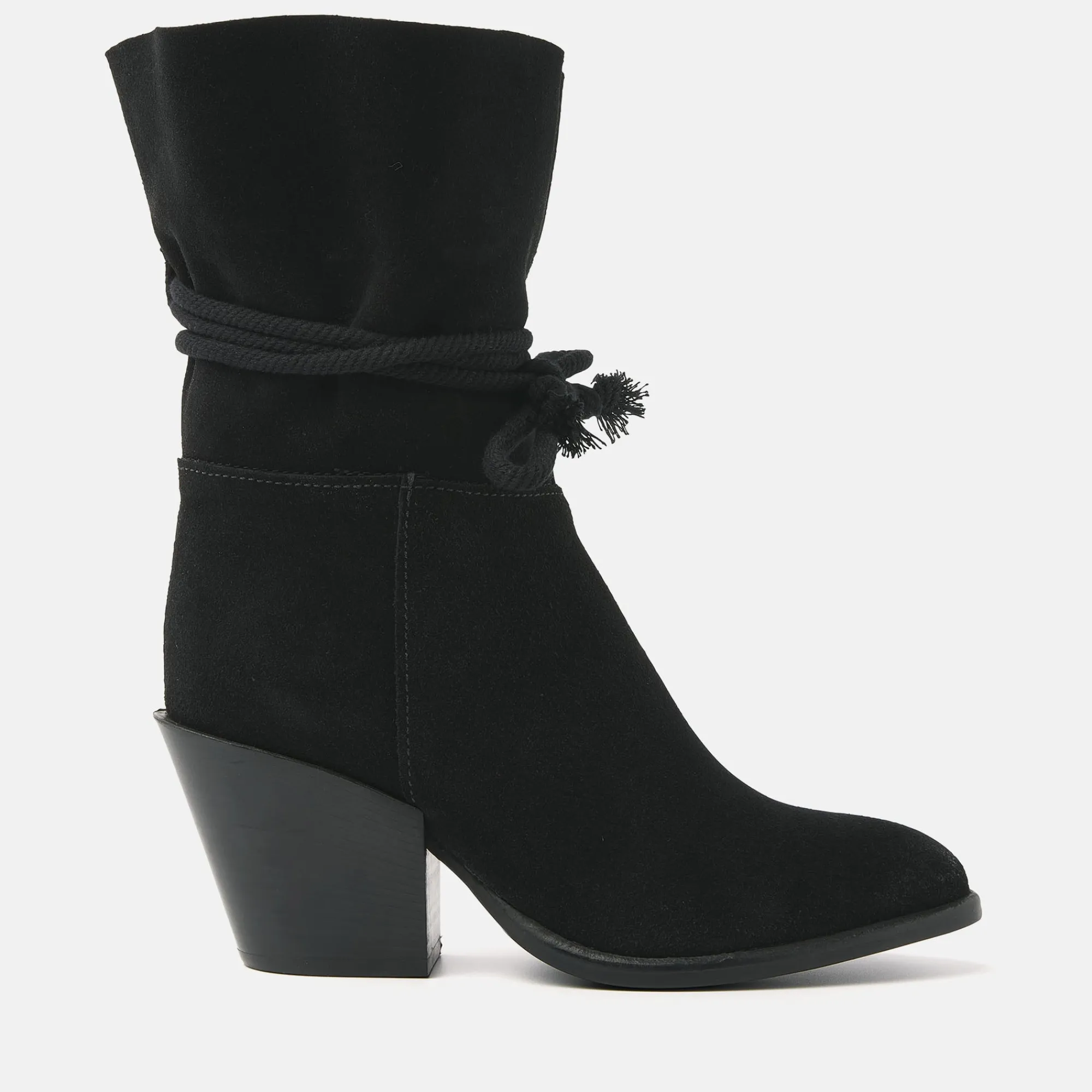 Vrouw Lazamani Cowboy Laarzen-Dames Enkellaarsjes 35.118 Nero