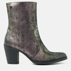 Vrouw Lazamani Enkellaarsjes-Dames Enkellaarsjes 85.602 Purple-Disco