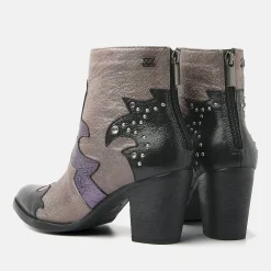 Vrouw Lazamani Enkellaarsjes-Dames Enkellaarsjes 85.609 Purple-Multi