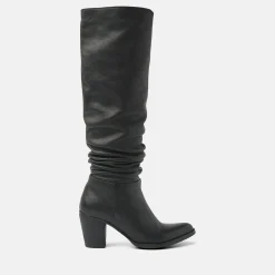 Vrouw Lazamani Halfhoge Laarzen-Dames Laarzen 85.610 Black