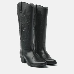 Vrouw Lazamani Hoge Laarzen-Dames Laarzen 85.604 Black