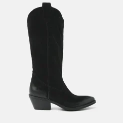 Vrouw Lazamani Halfhoge Laarzen-Dames Laarzen 55.104 Black