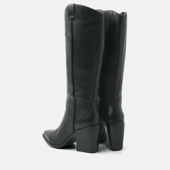 Vrouw Lazamani Halfhoge Laarzen-Dames Laarzen 53.597 Black