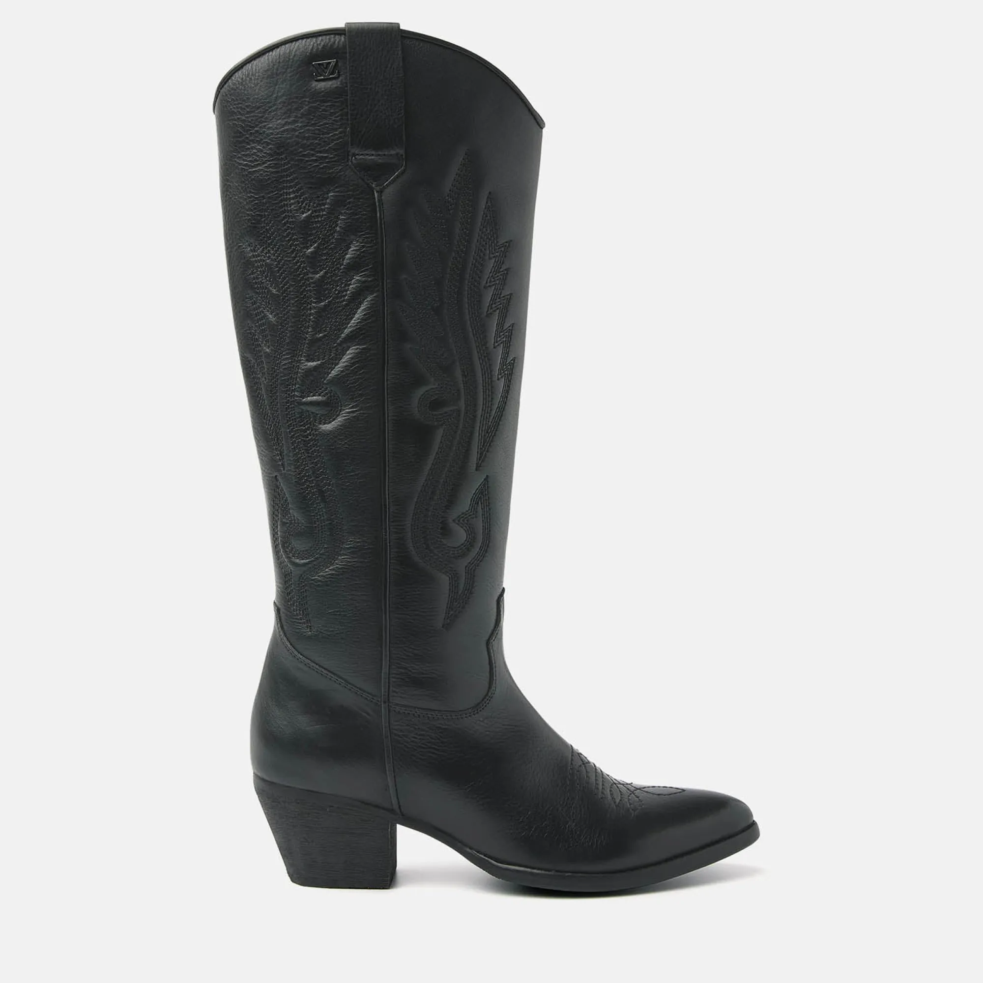 Vrouw Lazamani Cowboy Laarzen-Dames Laarzen 85.604 Black