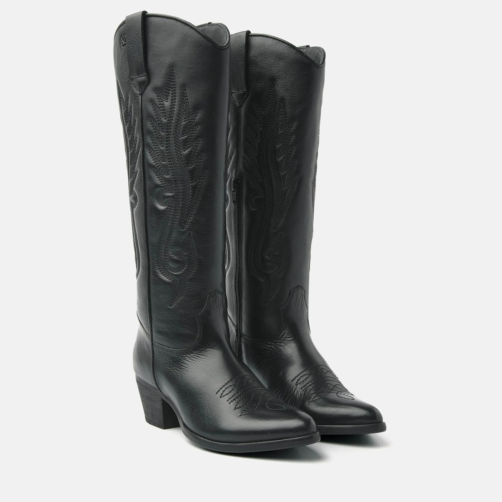 Vrouw Lazamani Cowboy Laarzen-Dames Laarzen 85.604 Black