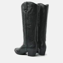 Vrouw Lazamani Cowboy Laarzen-Dames Laarzen 85.604 Black