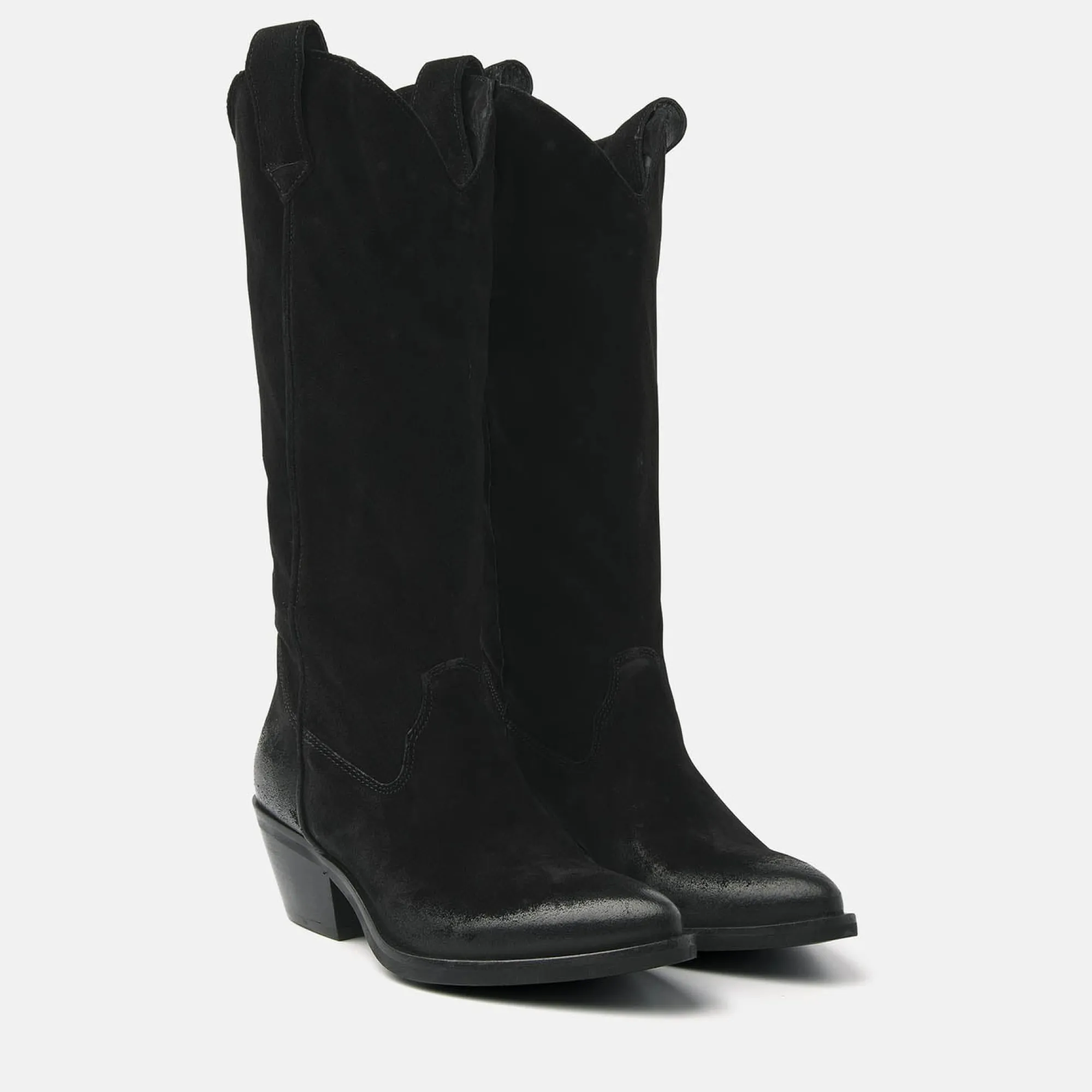 Vrouw Lazamani Cowboy Laarzen-Dames Laarzen 55.104 Black