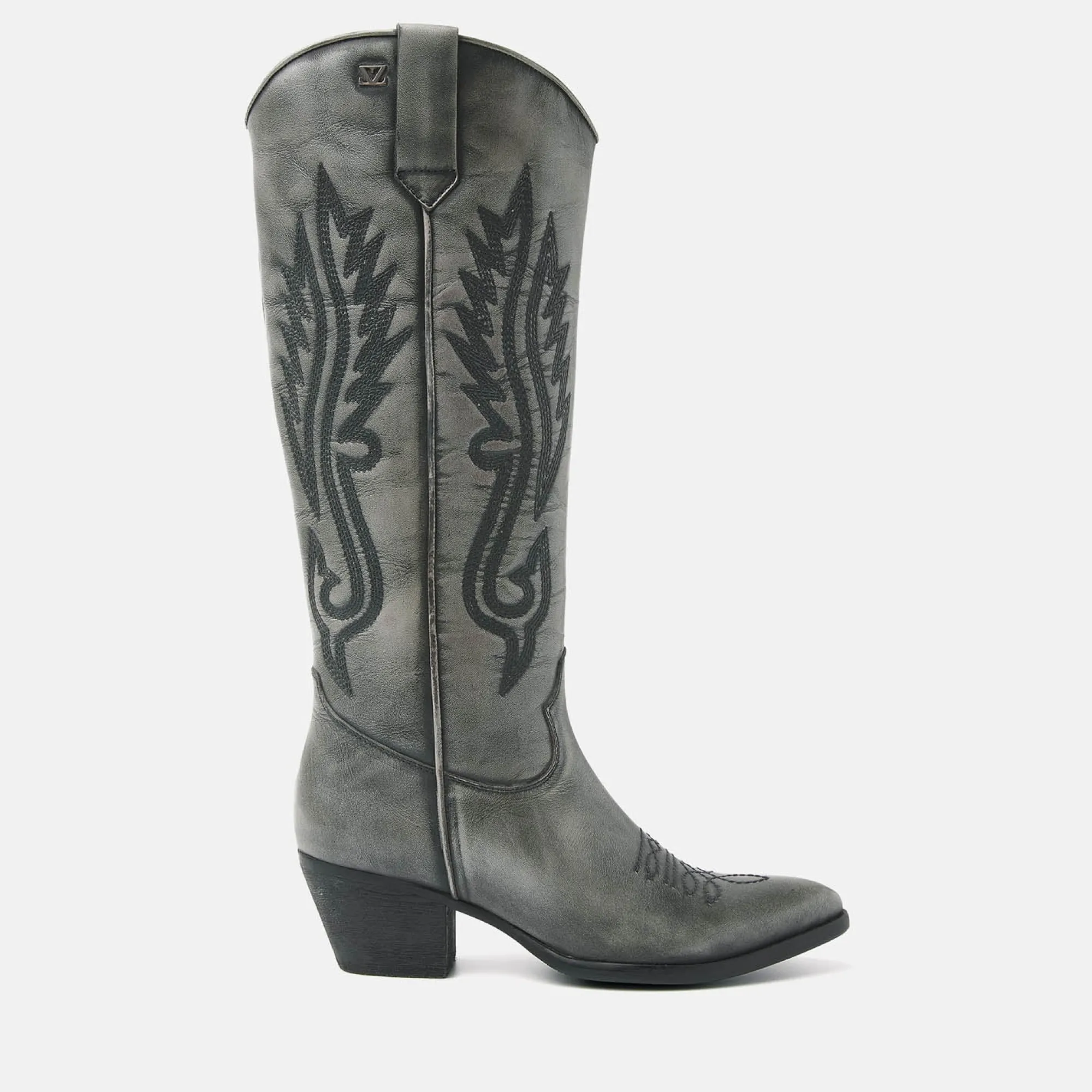 Vrouw Lazamani Halfhoge Laarzen-Dames Laarzen 85.604 Grey