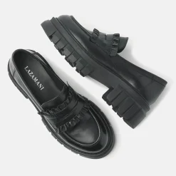 Vrouw Lazamani Loafers-Dames Loafers 85.622 Black