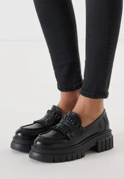 Vrouw Lazamani Loafers-Dames Loafers 85.622 Black
