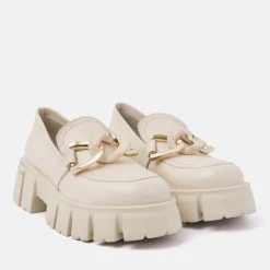 Vrouw Lazamani Loafers-Dames Loafers 55.082 Crema