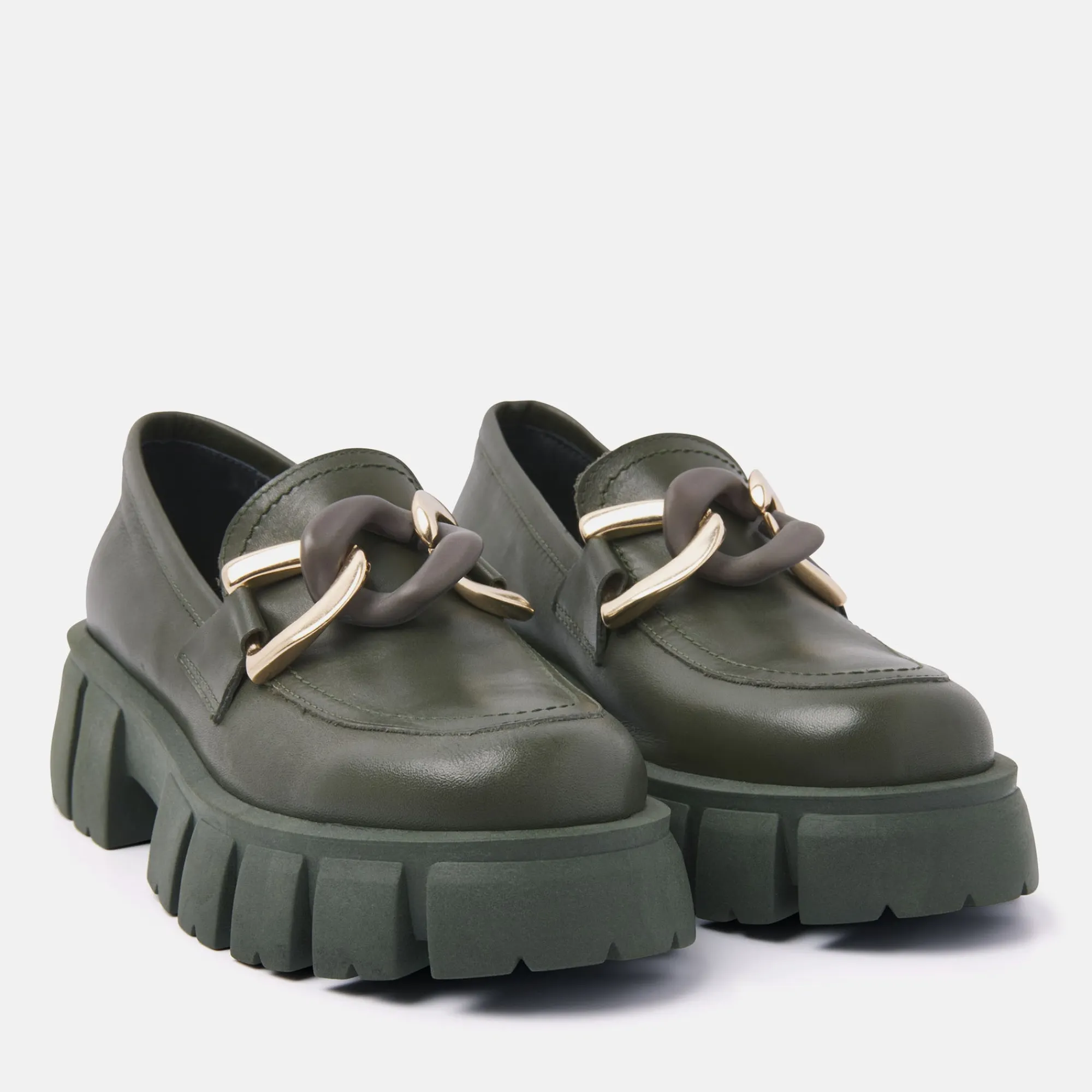 Vrouw Lazamani Loafers-Dames Loafers 55.082 Verde