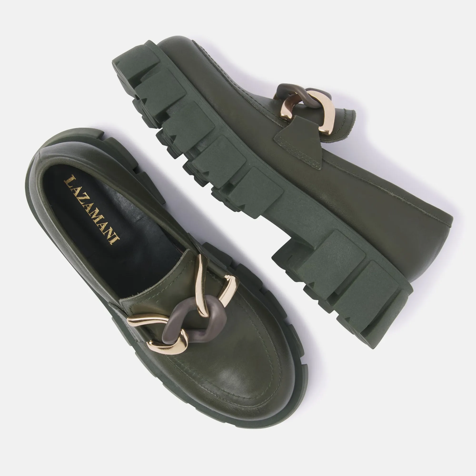 Vrouw Lazamani Loafers-Dames Loafers 55.082 Verde
