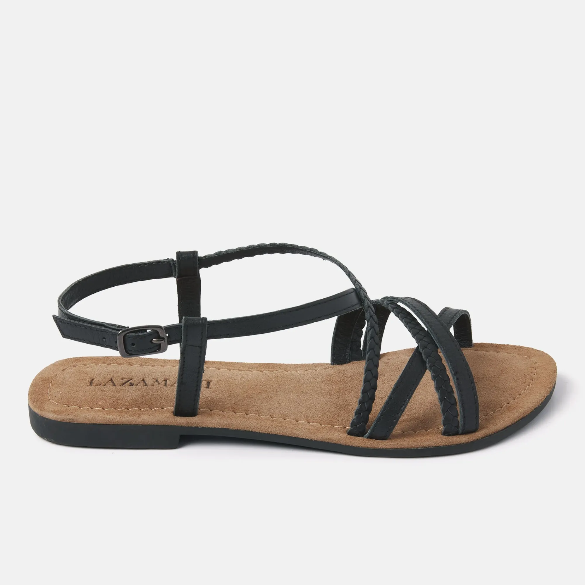 Vrouw Lazamani Sandalen-Dames Sandalen 33.520 Black