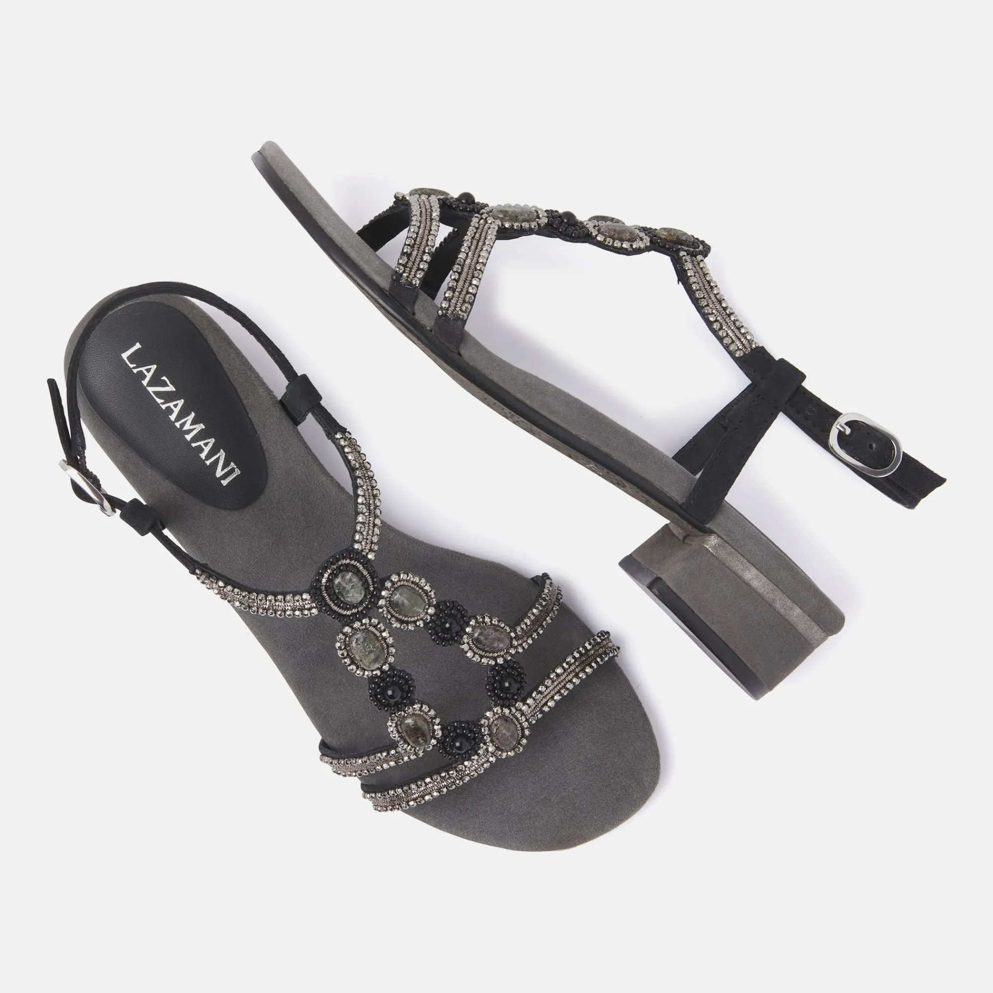 Vrouw Lazamani Sandalen-Dames Sandalen 85.379 Black