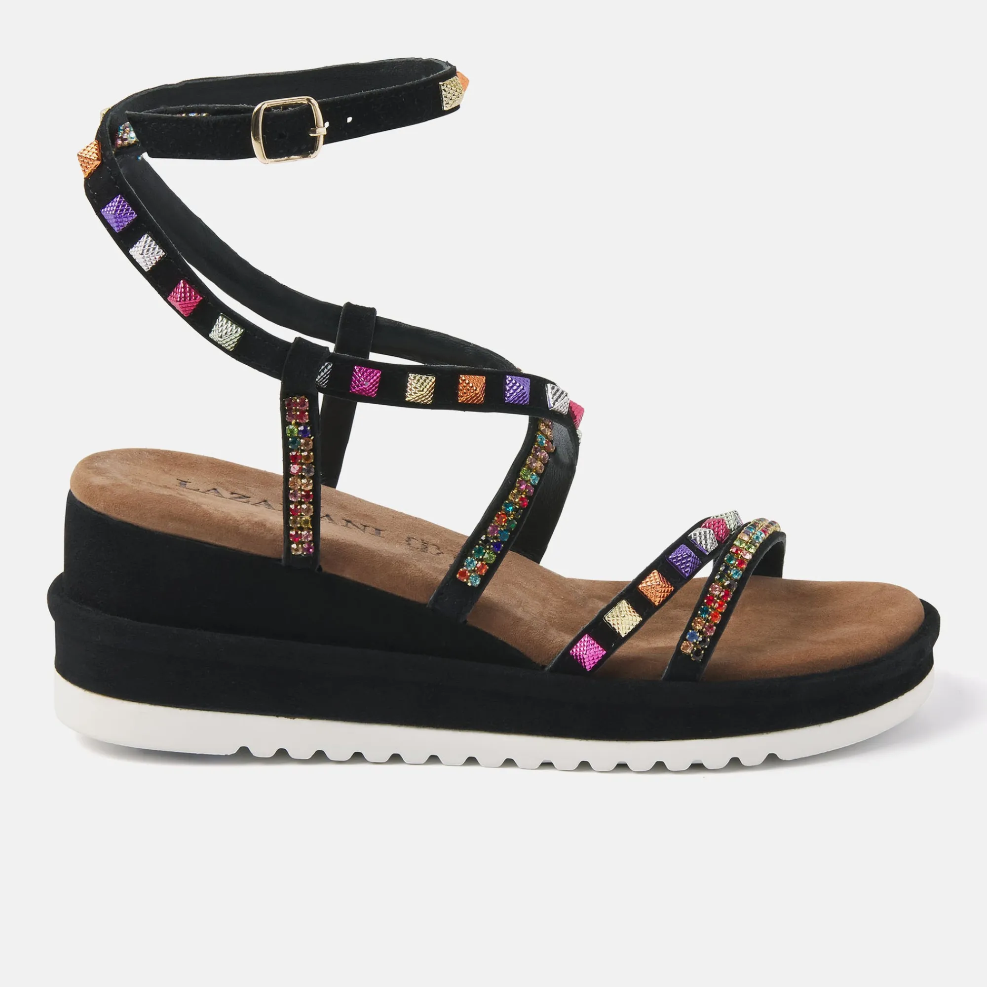 Vrouw Lazamani Sandalen-Dames Sandalen 75.408 Black