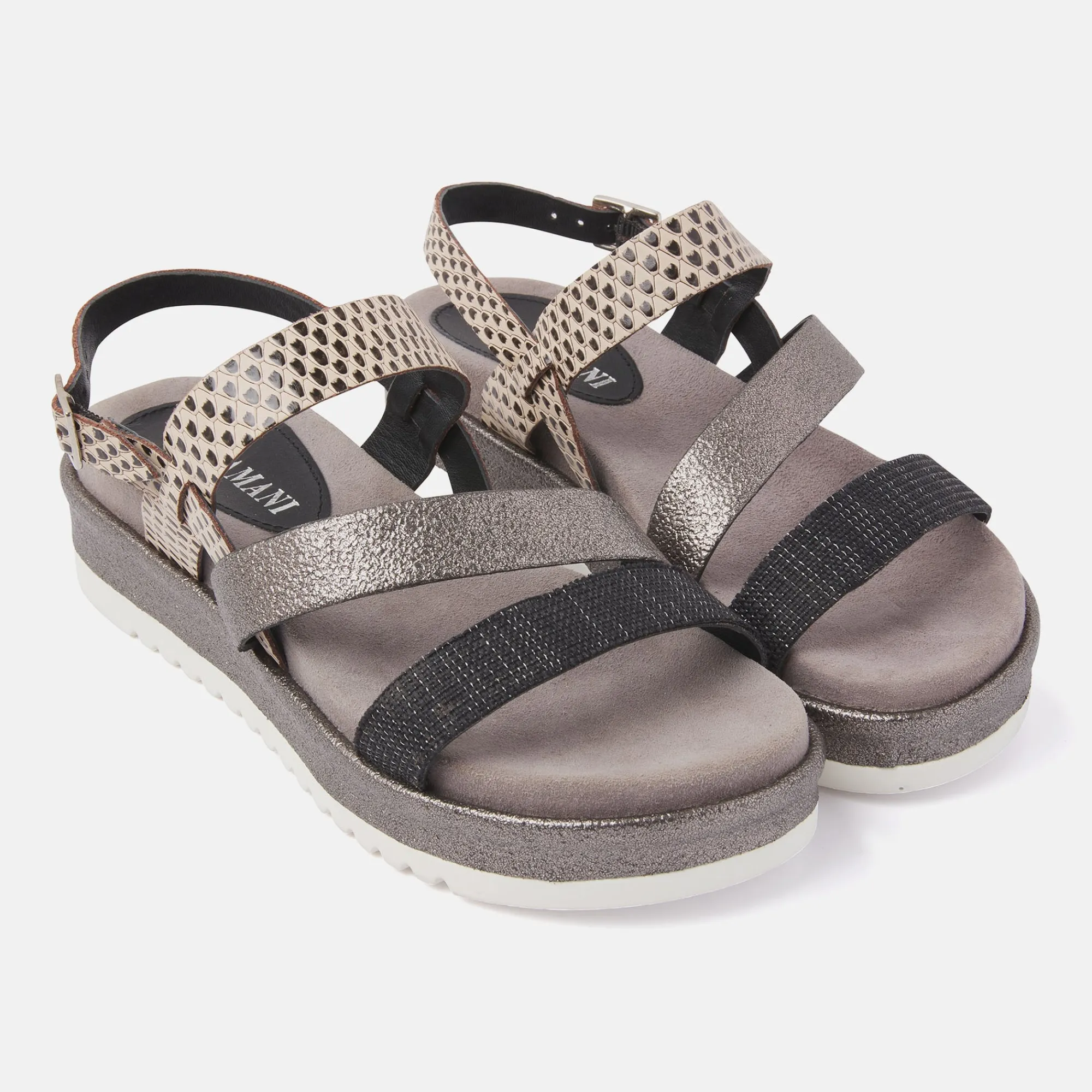 Vrouw Lazamani Sandalen-Dames Sandalen 75.827 Black