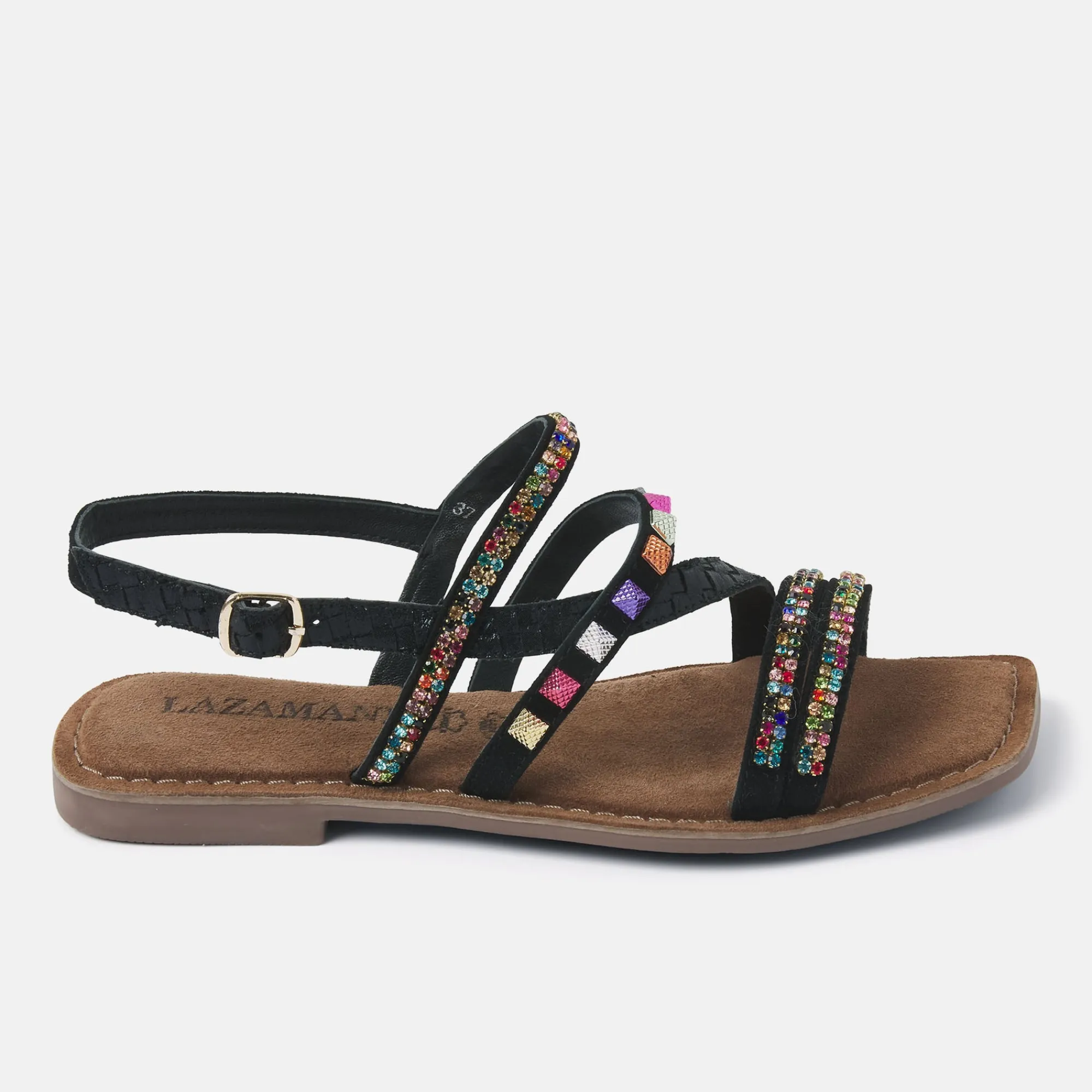 Vrouw Lazamani Sandalen-Dames Sandalen 75.405 Black