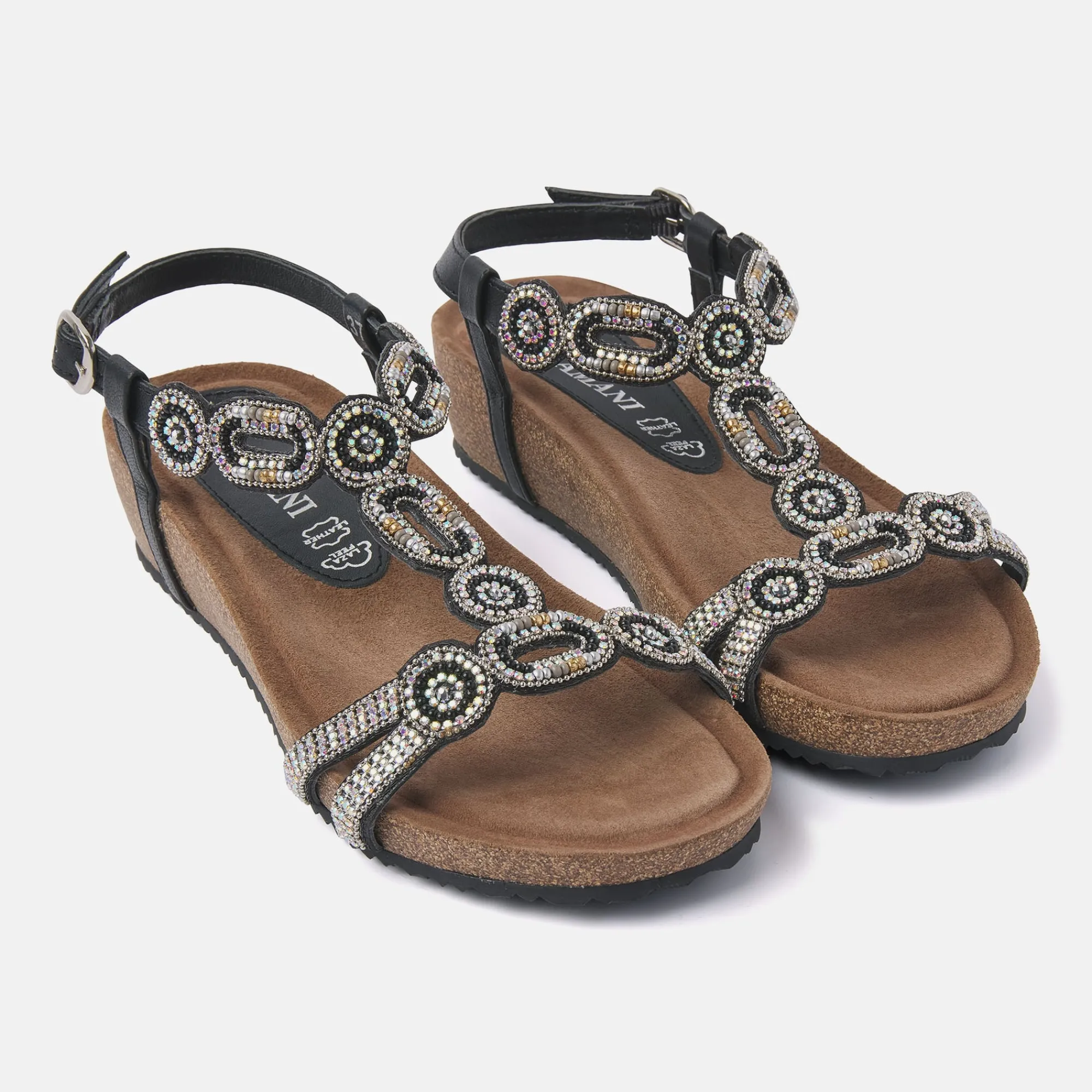 Vrouw Lazamani Sandalen-Dames Sandalen 75.354 Black