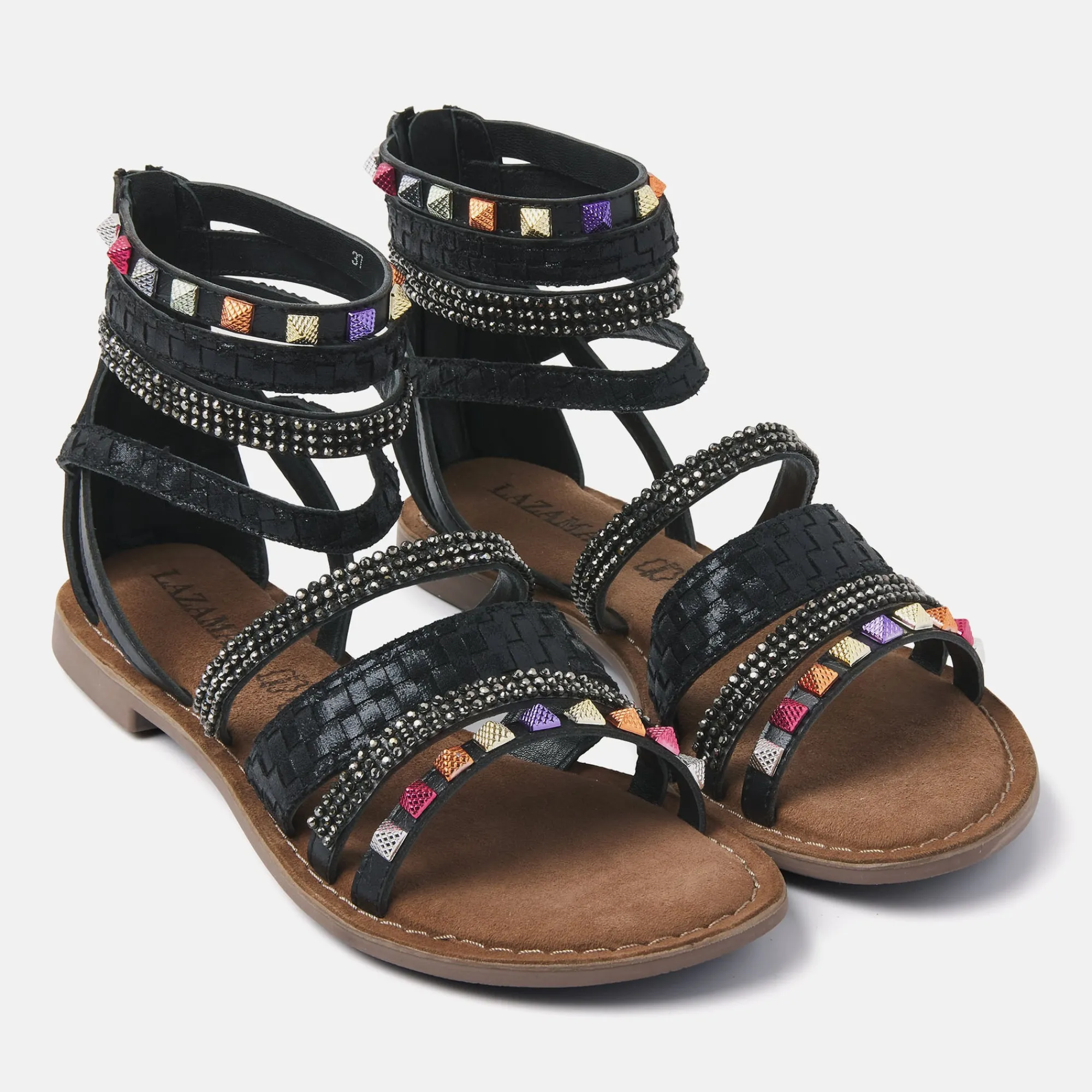Vrouw Lazamani Sandalen-Dames Sandalen 75.406 Black