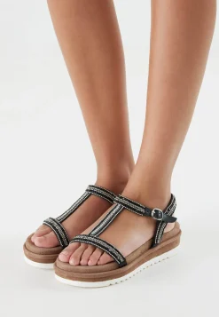 Vrouw Lazamani Sandalen-Dames Sandalen 75.417 Black