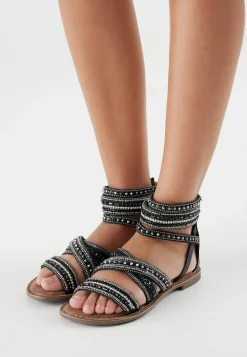 Vrouw Lazamani Sandalen-Dames Sandalen 75.393 Black