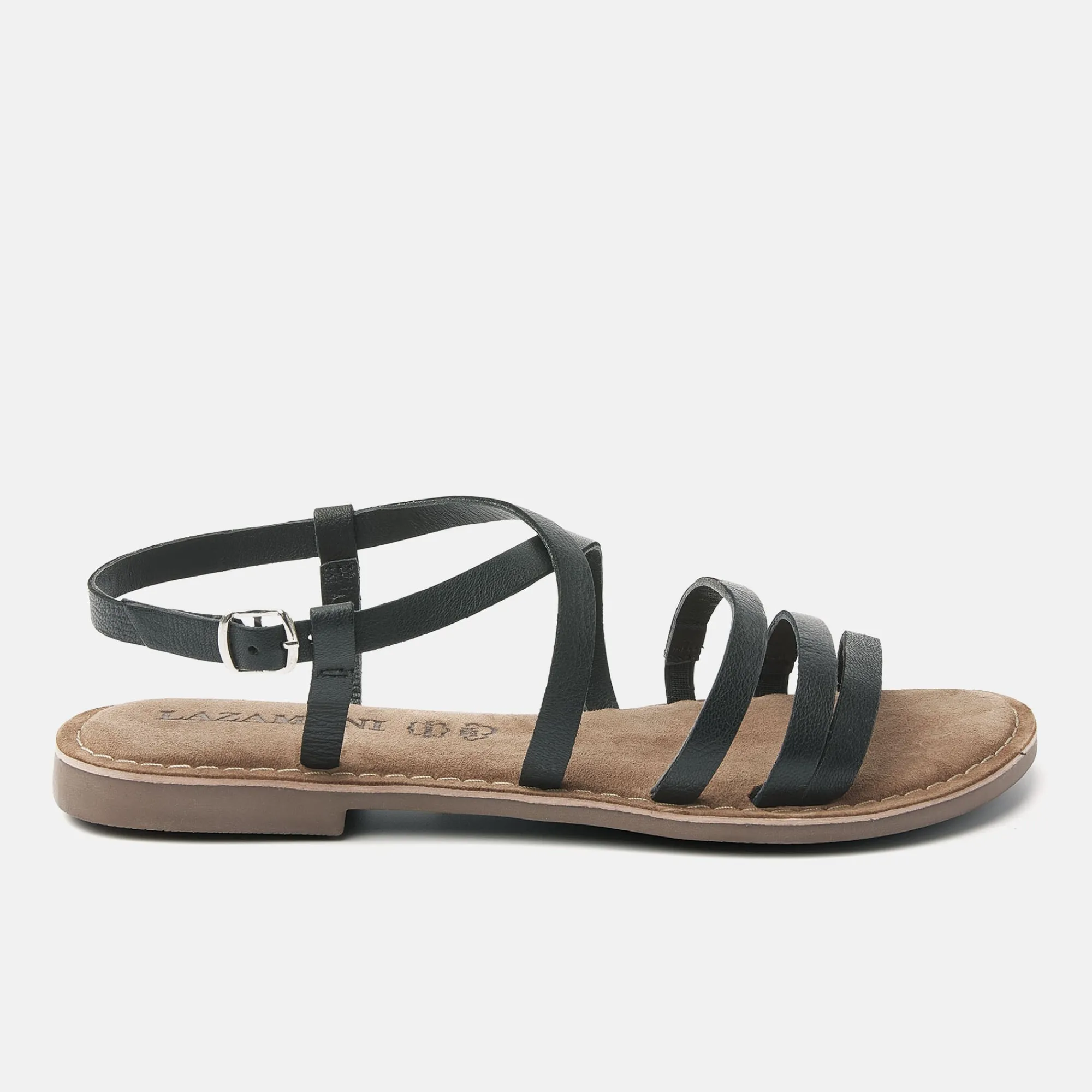 Vrouw Lazamani Sandalen-Dames Sandalen 75.527 Black