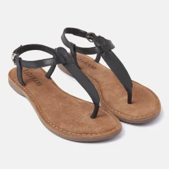 Vrouw Lazamani Sandalen-Dames Sandalen 75.618 Black