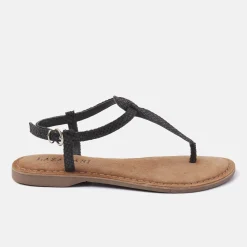 Vrouw Lazamani Sandalen-Dames Sandalen 75.611 Black