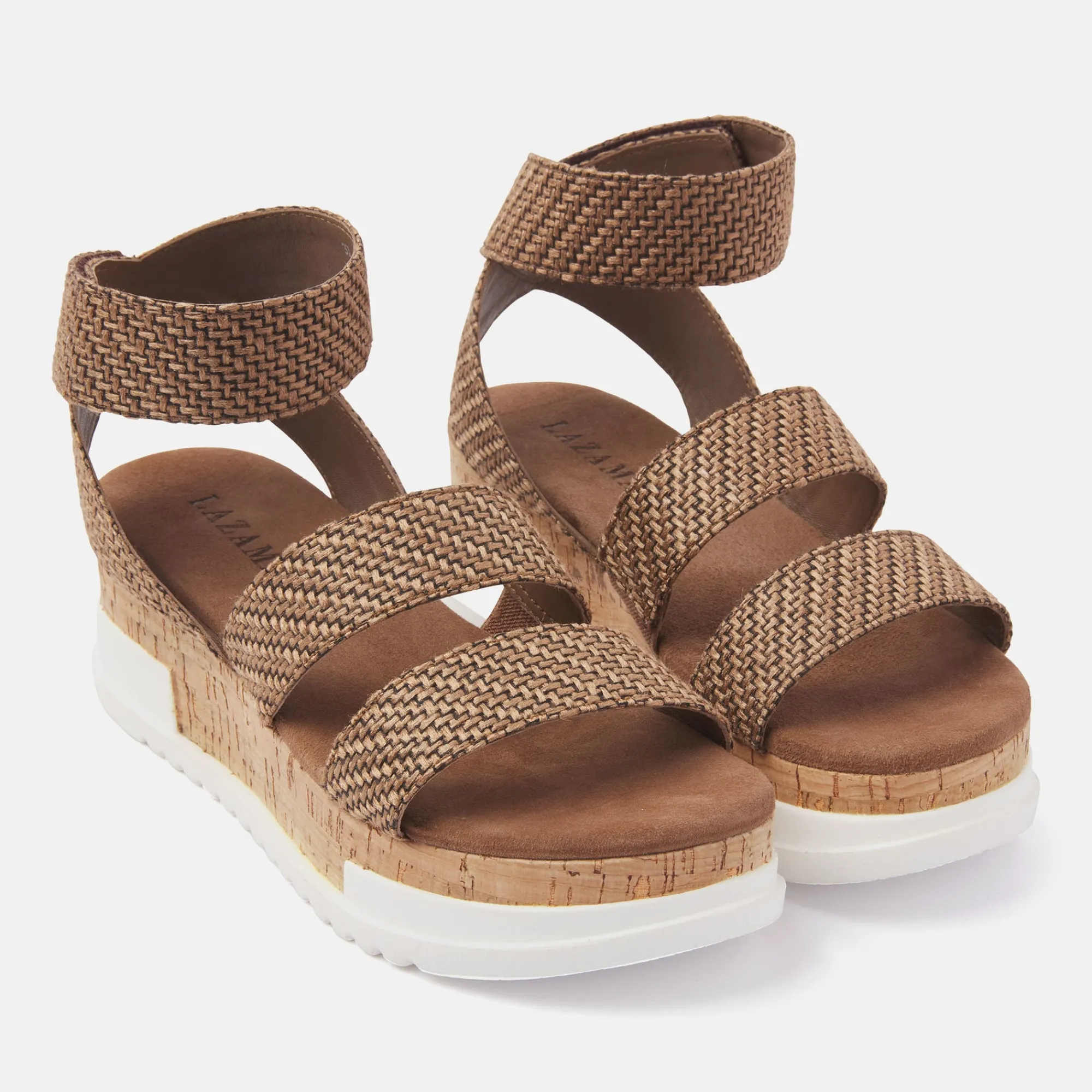 Vrouw Lazamani Sandalen-Dames Sandalen 75.812 Brown