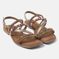 Vrouw Lazamani Sandalen-Dames Sandalen 75.405 Copper